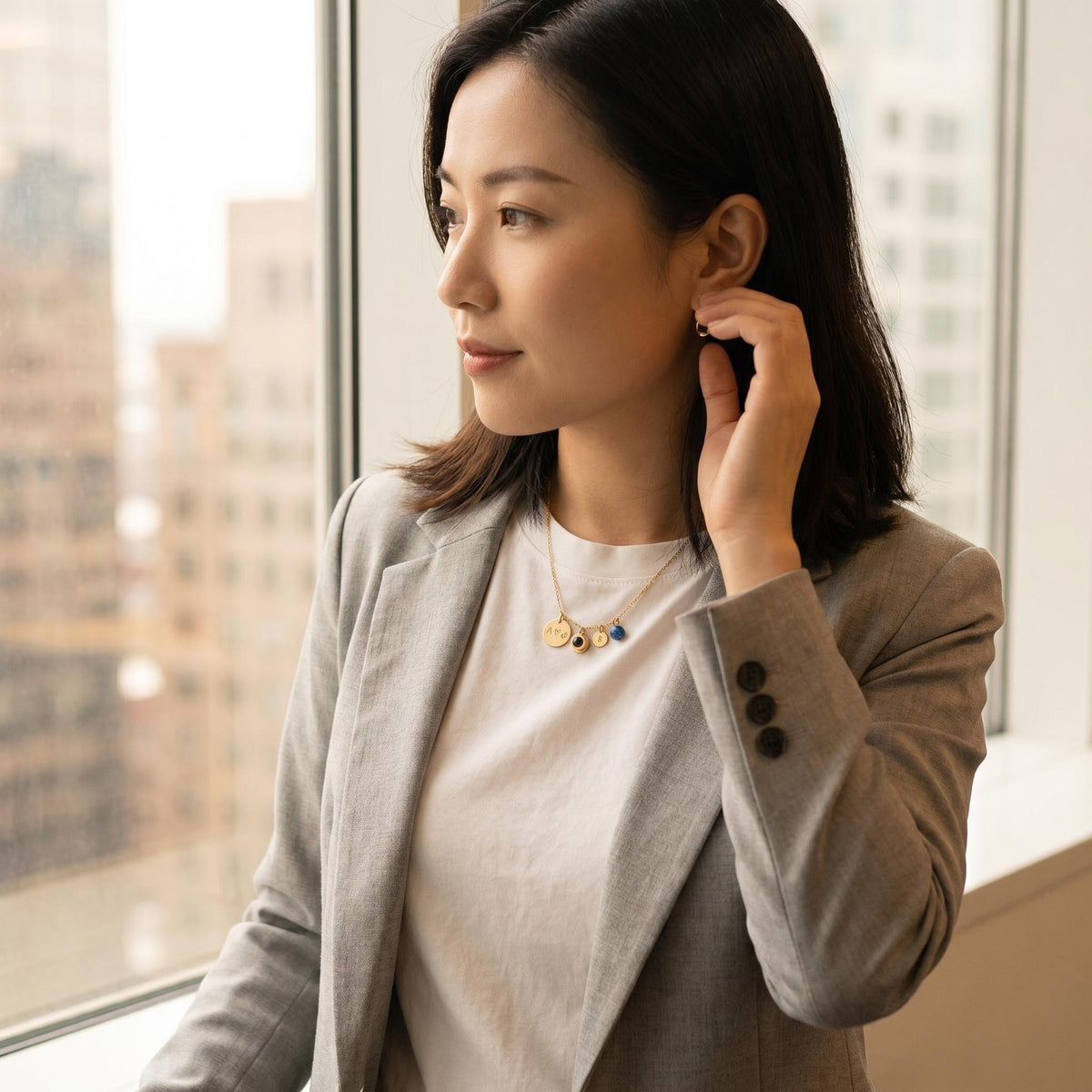 The Orb Love Disk Necklace