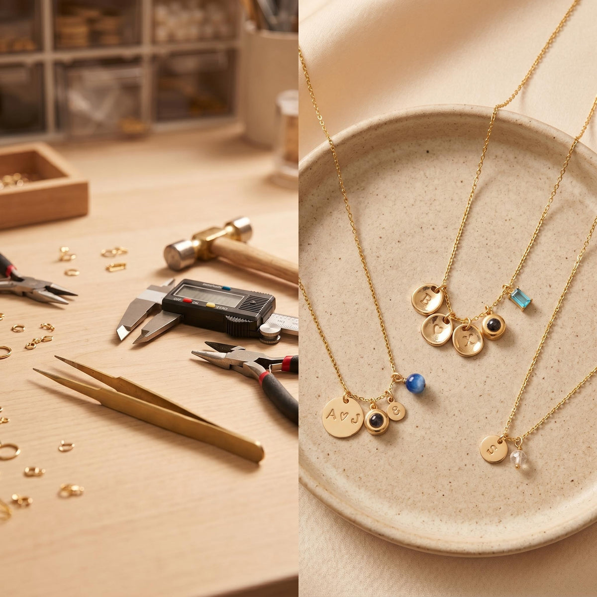 The Petal Monogram Necklace