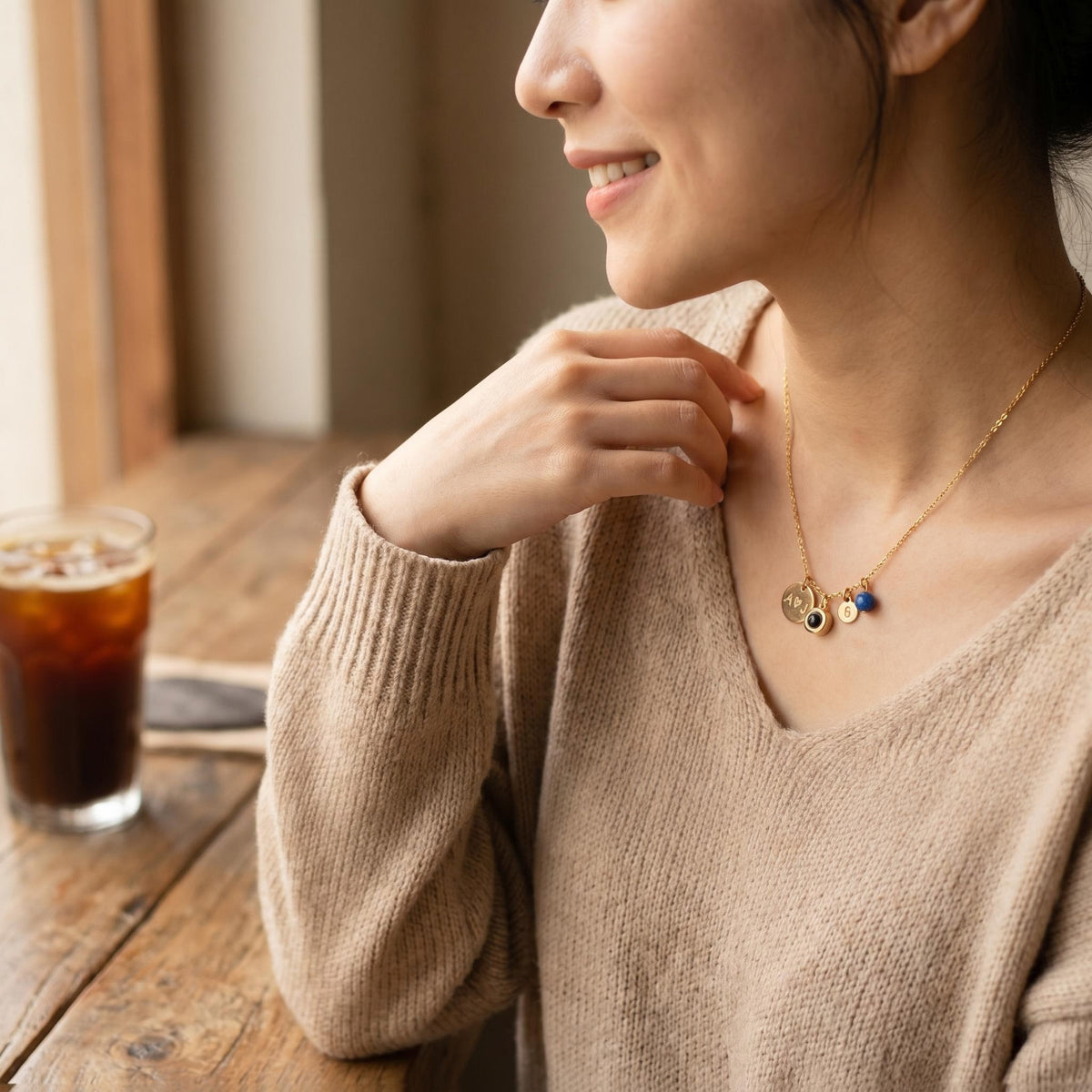 The Orb Love Disk Necklace