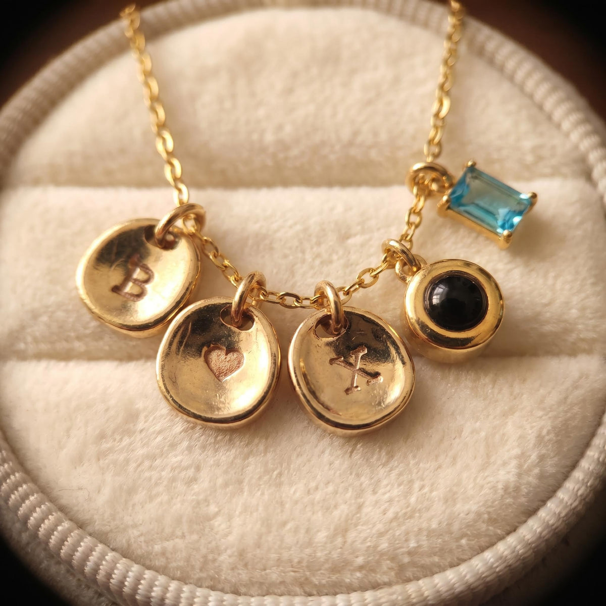 The Petal Monogram Necklace