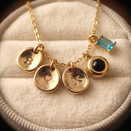 The Petal Monogram Necklace