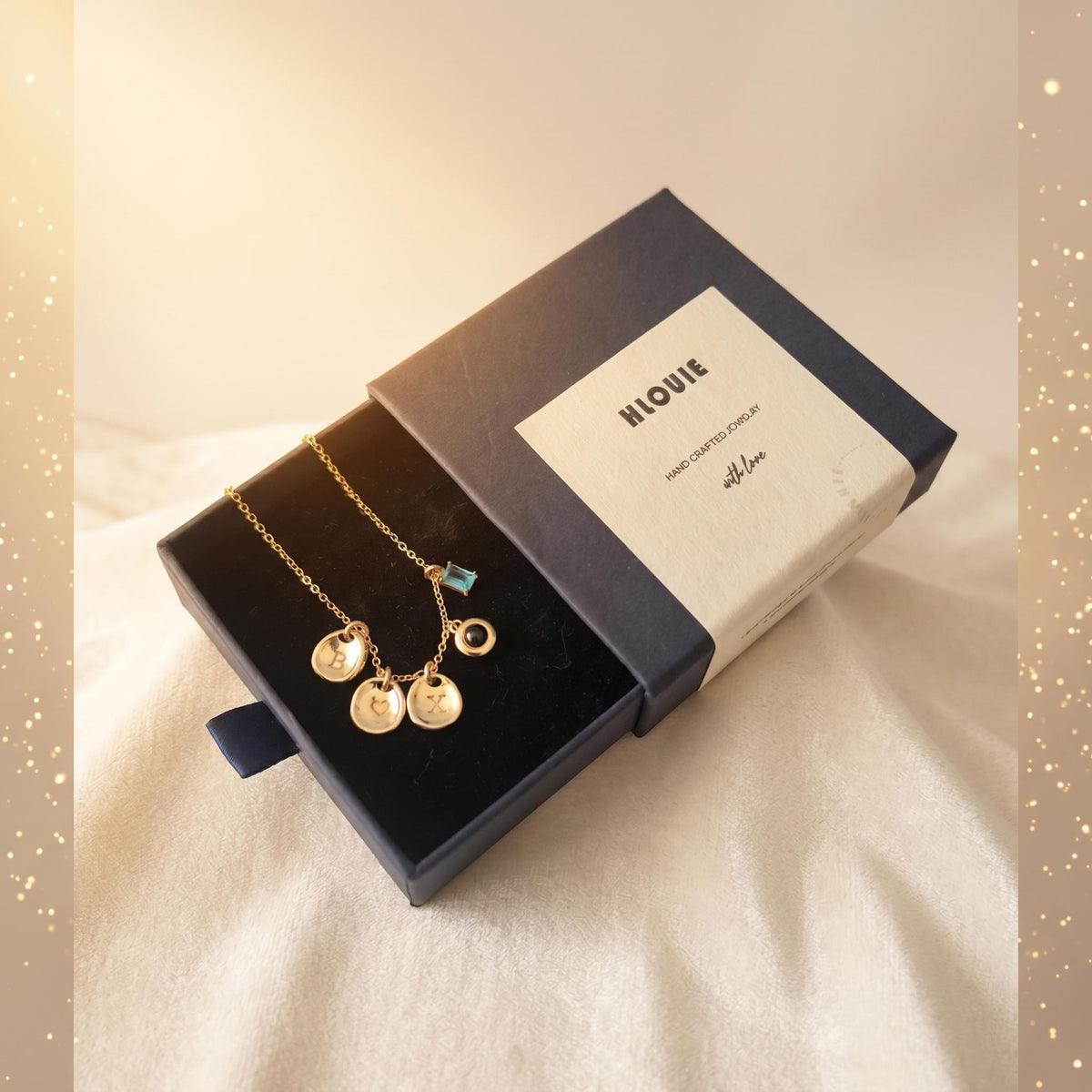 The Petal Monogram Necklace