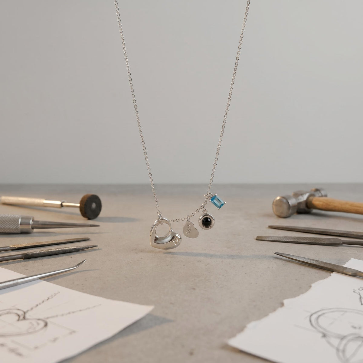 The Hollow Heart Necklace