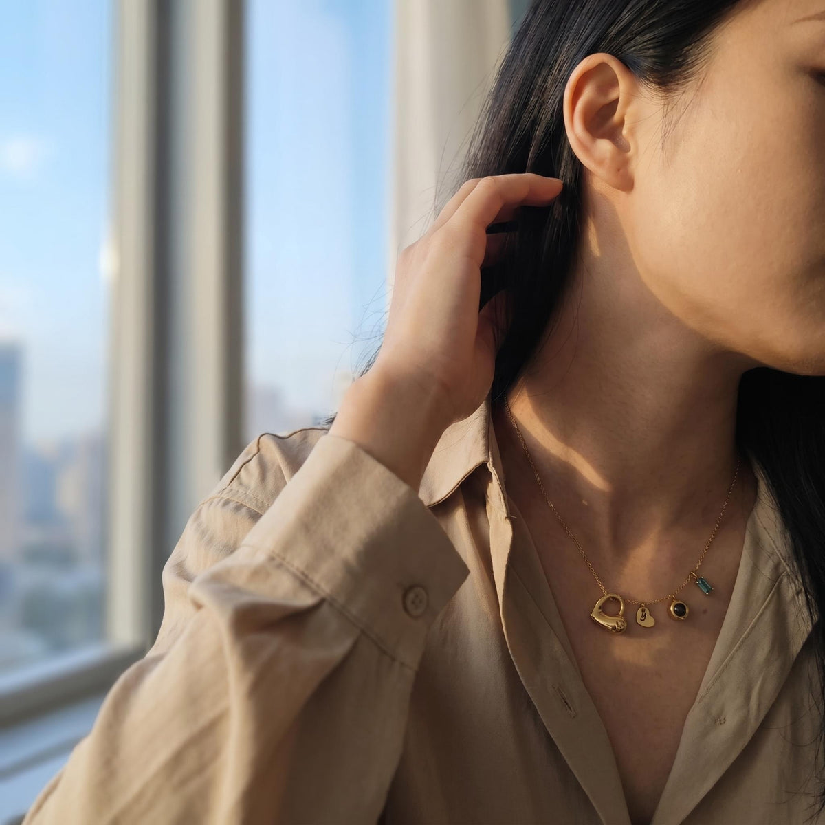 The Hollow Heart Necklace