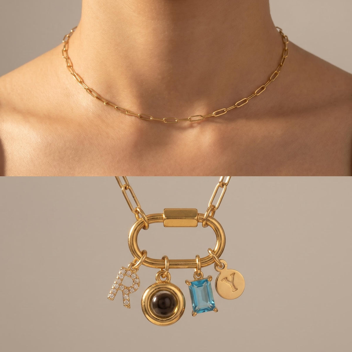 The Mixed Storyteller Charm Necklace
