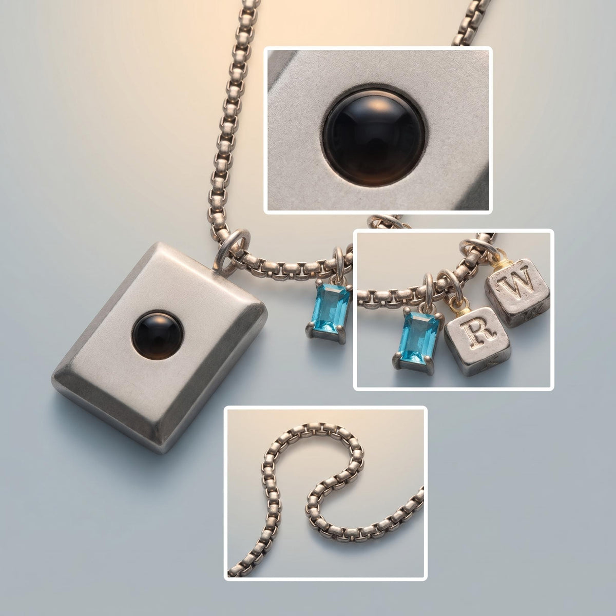 The Flatline Memory Photo Projection Necklace