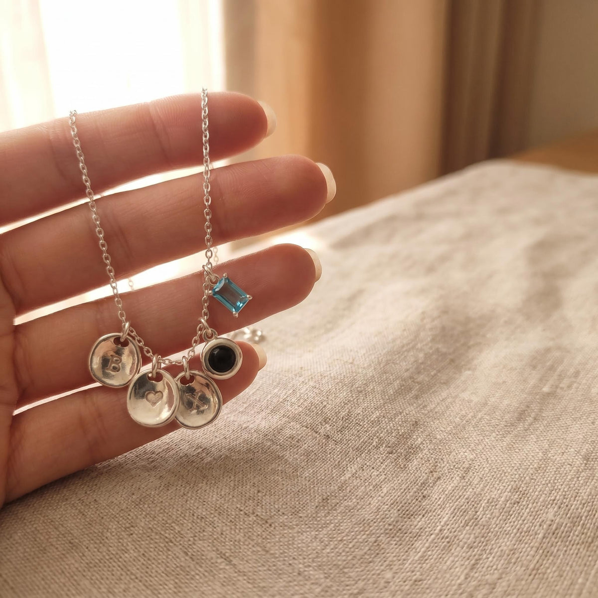 The Petal Monogram Necklace