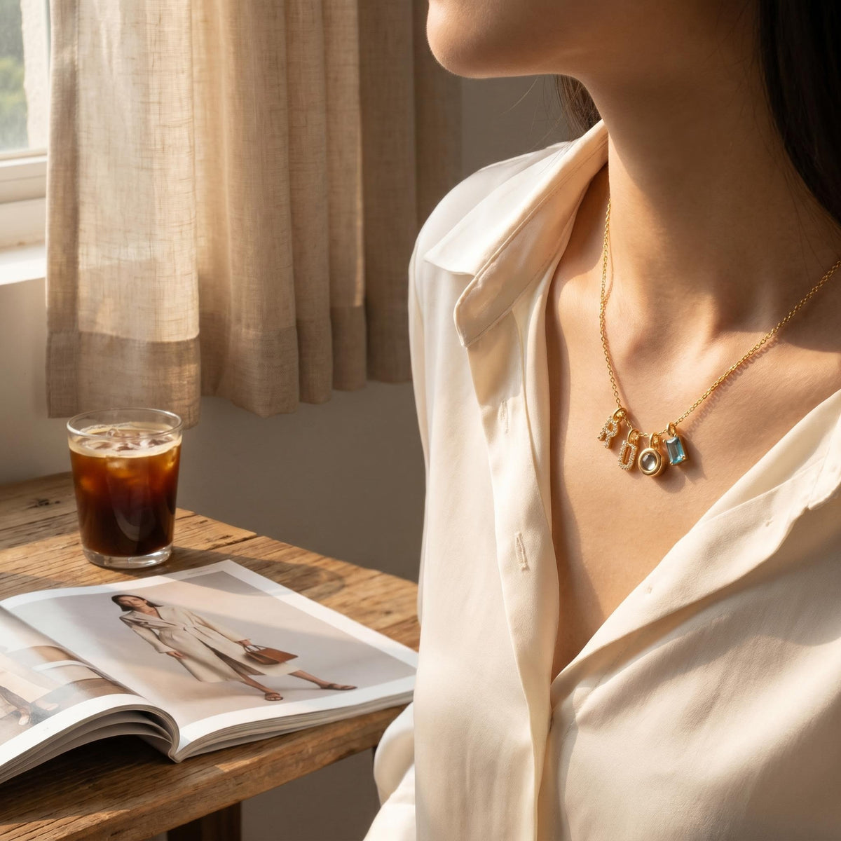 The Dainty Initial Necklace