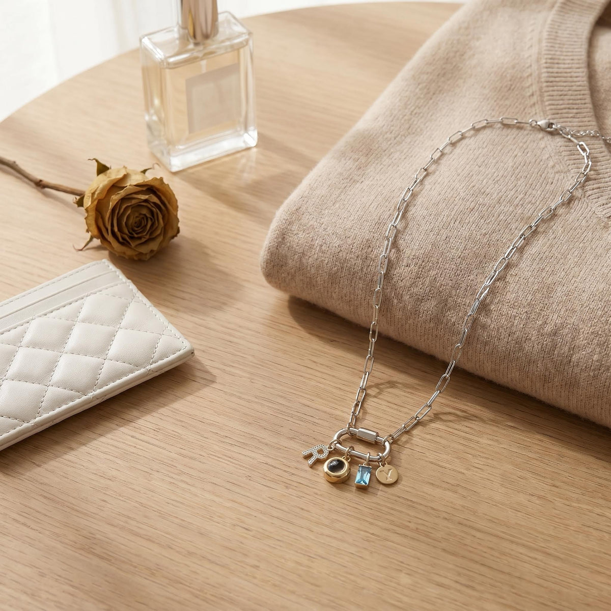 The Mixed Storyteller Charm Necklace
